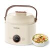 Stariver Small Rice Cooker, 2 Cups Uncooked Mini Portable Rice Cooker with Handle, Non-Stick Ramen Cooker, Rice Maker with Keep Warm & Delay Start Function, Electric Pot, 1L... Stariver Small Rice Cooker, 2 Cups Uncooked Mini Portable Rice Cooker with Handle, Non-Stick Ramen Cooker, Rice Maker with Keep Warm & Delay Start Function, Electric Pot, 1L...