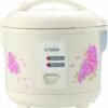 Tiger JAZ-A18U-FH 10-Cup (Uncooked) Rice Cooker and Warmer with Steam Basket, Floral White Tiger JAZ-A18U-FH 10-Cup (Uncooked) Rice Cooker and Warmer with Steam Basket, Floral White