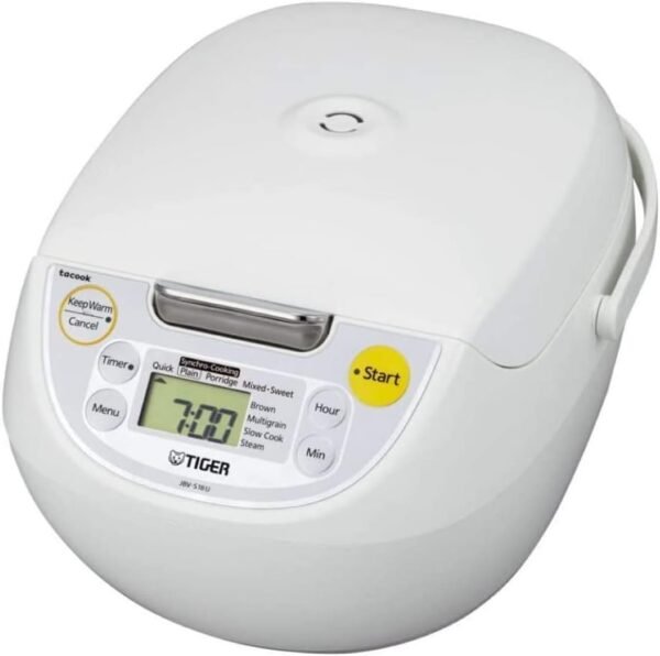 Tiger JBV-S18U 10-Cup Microcomputer Controlled 4-in-1 Rice Cooker (White) Tiger JBV-S18U 10-Cup Microcomputer Controlled 4-in-1 Rice Cooker (White)