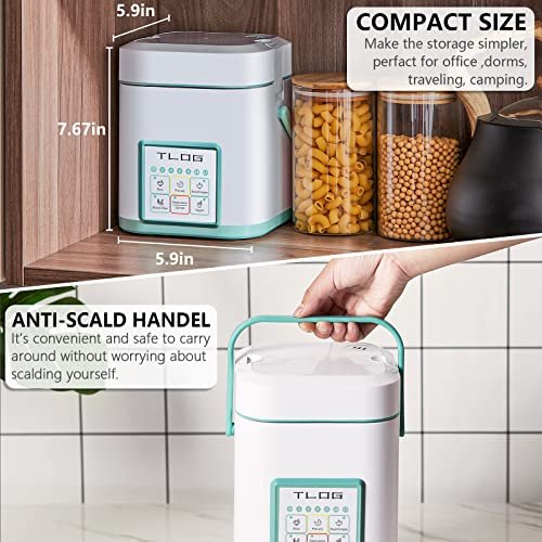 TLOG Mini Rice Cooker Review Portable Healthy Ceramic Coating Small Rice Maker TLOG Mini Rice Cooker Review Portable Healthy Ceramic Coating Small Rice Maker