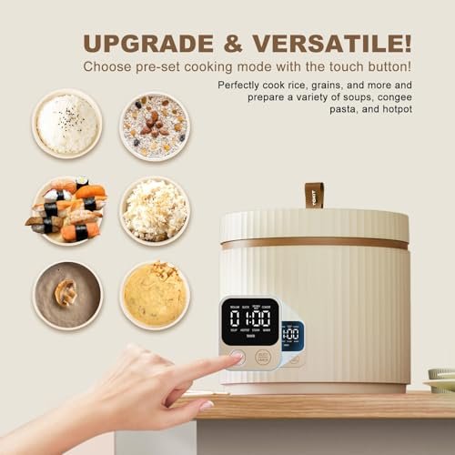 TOKIT 1.5 L Mini Rice Cooker Review Multifunctional Small Appliance with Touch Display TOKIT 1.5 L Mini Rice Cooker Review Multifunctional Small Appliance with Touch Display