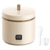 TOKIT Rice Cooker Small 1.5 L Mini Rice Cooker, Multifunctional with Display Touch Button for 1-3 People, Ceramic Coated Non-Stick Pot, 8 Cook Functions: Rice, Soup, Congee,... TOKIT Rice Cooker Small 1.5 L Mini Rice Cooker, Multifunctional with Display Touch Button for 1-3 People, Ceramic Coated Non-Stick Pot, 8 Cook Functions: Rice, Soup, Congee,...