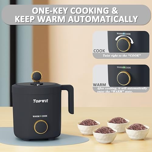 TopWit Mini Rice Cooker Review Compact 2-Cup Portable Kitchen Appliance Insights TopWit Mini Rice Cooker Review Compact 2-Cup Portable Kitchen Appliance Insights