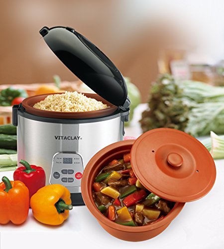 VitaClay 2-IN-1 Organic Rice N Slow Cooker Review Toxin Free Clay Pot Performance VitaClay 2-IN-1 Organic Rice N Slow Cooker Review Toxin Free Clay Pot Performance
