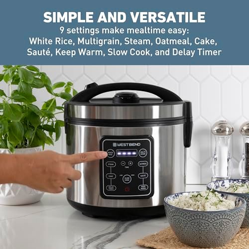 West Bend Rice Cooker Review 20 Cup Programmable Multi Cooker Features Explored West Bend Rice Cooker Review 20 Cup Programmable Multi Cooker Features Explored