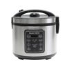 West Bend Rice & Grain Multi Cooker Programmable with 9 Preset Functions, Features Delay Start and Keep Warm Functions and Steam Basket, 20 Cups Cooked, Stainless Steel West Bend Rice & Grain Multi Cooker Programmable with 9 Preset Functions, Features Delay Start and Keep Warm Functions and Steam Basket, 20 Cups Cooked, Stainless Steel