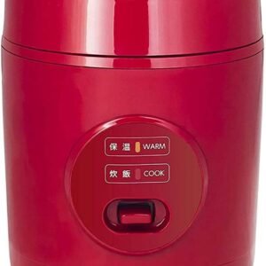 Yamazen Rice Cooker 0.5 to 1.5 cup Small Mini Rice Cooker Red YJE-M150 (red) Yamazen Rice Cooker 0.5 to 1.5 cup Small Mini Rice Cooker Red YJE-M150 (red)