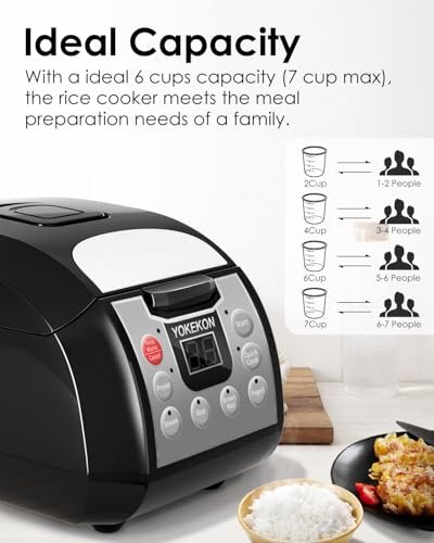 YOKEKON Rice Cooker Review Stainless Steel 6 Cup Versatile Kitchen Appliance YOKEKON Rice Cooker Review Stainless Steel 6 Cup Versatile Kitchen Appliance