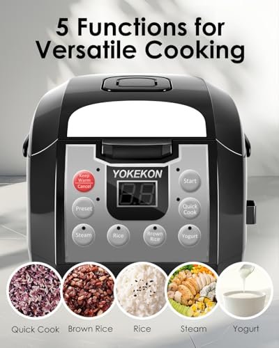 YOKEKON Rice Cooker Review Stainless Steel 6 Cup Versatile Kitchen Appliance YOKEKON Rice Cooker Review Stainless Steel 6 Cup Versatile Kitchen Appliance