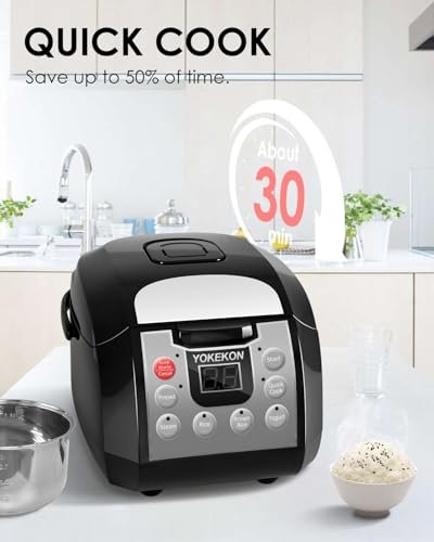 YOKEKON Rice Cooker Review Stainless Steel 6 Cup Versatile Kitchen Appliance YOKEKON Rice Cooker Review Stainless Steel 6 Cup Versatile Kitchen Appliance