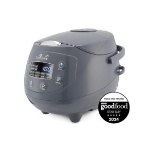 Yum Asia Panda Mini Rice Cooker With Ninja Ceramic Bowl and Advanced Fuzzy Logic (3.5 cup, 0.63 litre) 4 Rice Cooking Functions, 4 Multicooker functions, Digital LED display - 120V Yum Asia Panda Mini Rice Cooker With Ninja Ceramic Bowl and Advanced Fuzzy Logic (3.5 cup, 0.63 litre) 4 Rice Cooking Functions, 4 Multicooker functions, Digital LED display - 120V