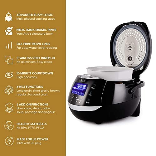 Yum Asia Sakura Rice Cooker Review Advanced Fuzzy Logic and Ceramic Bowl Performance Yum Asia Sakura Rice Cooker Review Advanced Fuzzy Logic and Ceramic Bowl Performance
