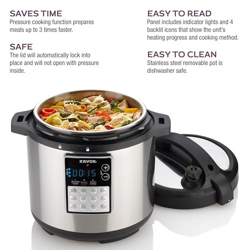 Zavor LUX Edge 2 Multicooker Review Fast Efficient 6 Quart Kitchen Appliance Zavor LUX Edge 2 Multicooker Review Fast Efficient 6 Quart Kitchen Appliance