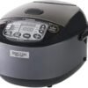 Zojirushi NL-GAC10BM 5.5 Cup Uncooked Umami Micom Rice Cooker and Warmer (Metallic Black) Zojirushi NL-GAC10BM 5.5 Cup Uncooked Umami Micom Rice Cooker and Warmer (Metallic Black)