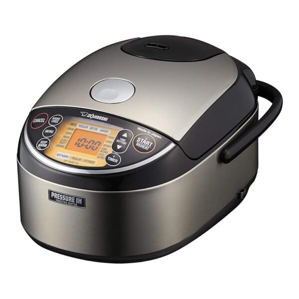 Zojirushi NP-NWC10XB 5.5-Cup Pressure Induction Heating Rice Cooker and Warmer (Stainless Black) Zojirushi NP-NWC10XB 5.5-Cup Pressure Induction Heating Rice Cooker and Warmer (Stainless Black)