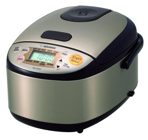Zojirushi NS-LHC05 Micom Rice Cooker & Warmer, Stainless Dark Brown, 3 Cups Uncooked Zojirushi NS-LHC05 Micom Rice Cooker & Warmer, Stainless Dark Brown, 3 Cups Uncooked