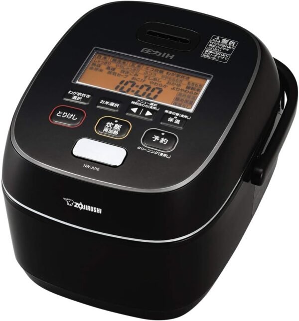 Zojirushi pressure IH rice cooker (5.5 cups) black ZOJIRUSHI extreme cooking NW-JU10-BA Zojirushi pressure IH rice cooker (5.5 cups) black ZOJIRUSHI extreme cooking NW-JU10-BA